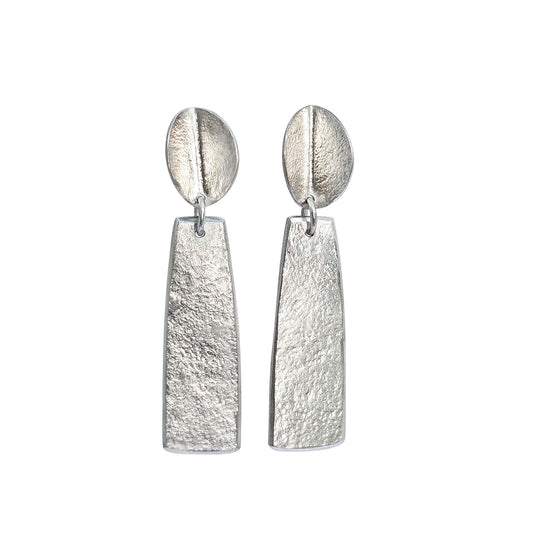 Textured drop earrings